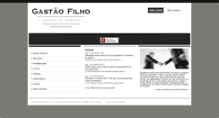Desktop Screenshot of gastaofilho.com.br