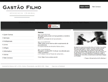 Tablet Screenshot of gastaofilho.com.br